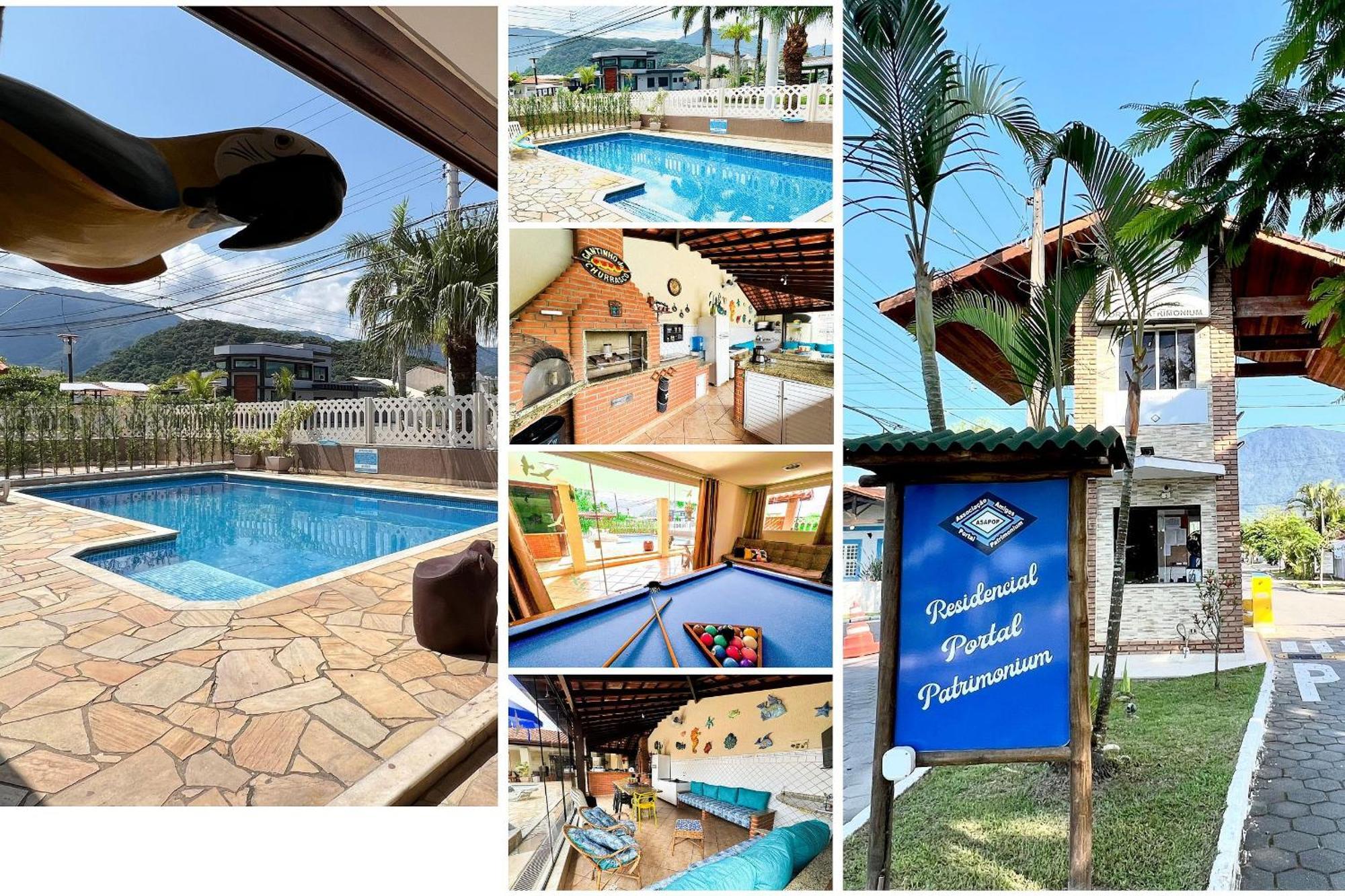 Praia/Piscina Com Hidro /Pebolim/Sinuca E Wi-Fi Caraguatatuba Dış mekan fotoğraf