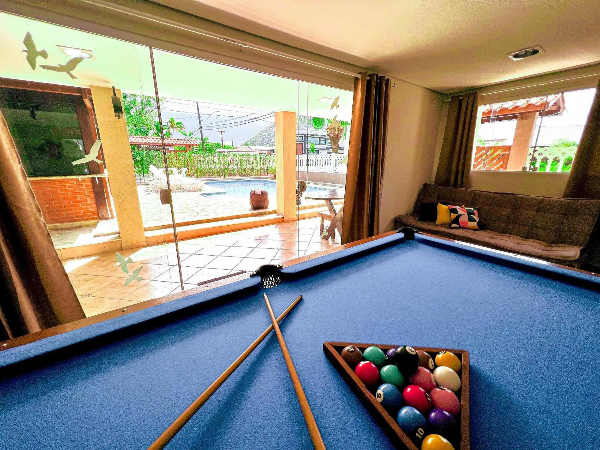 Praia/Piscina Com Hidro /Pebolim/Sinuca E Wi-Fi Caraguatatuba Dış mekan fotoğraf