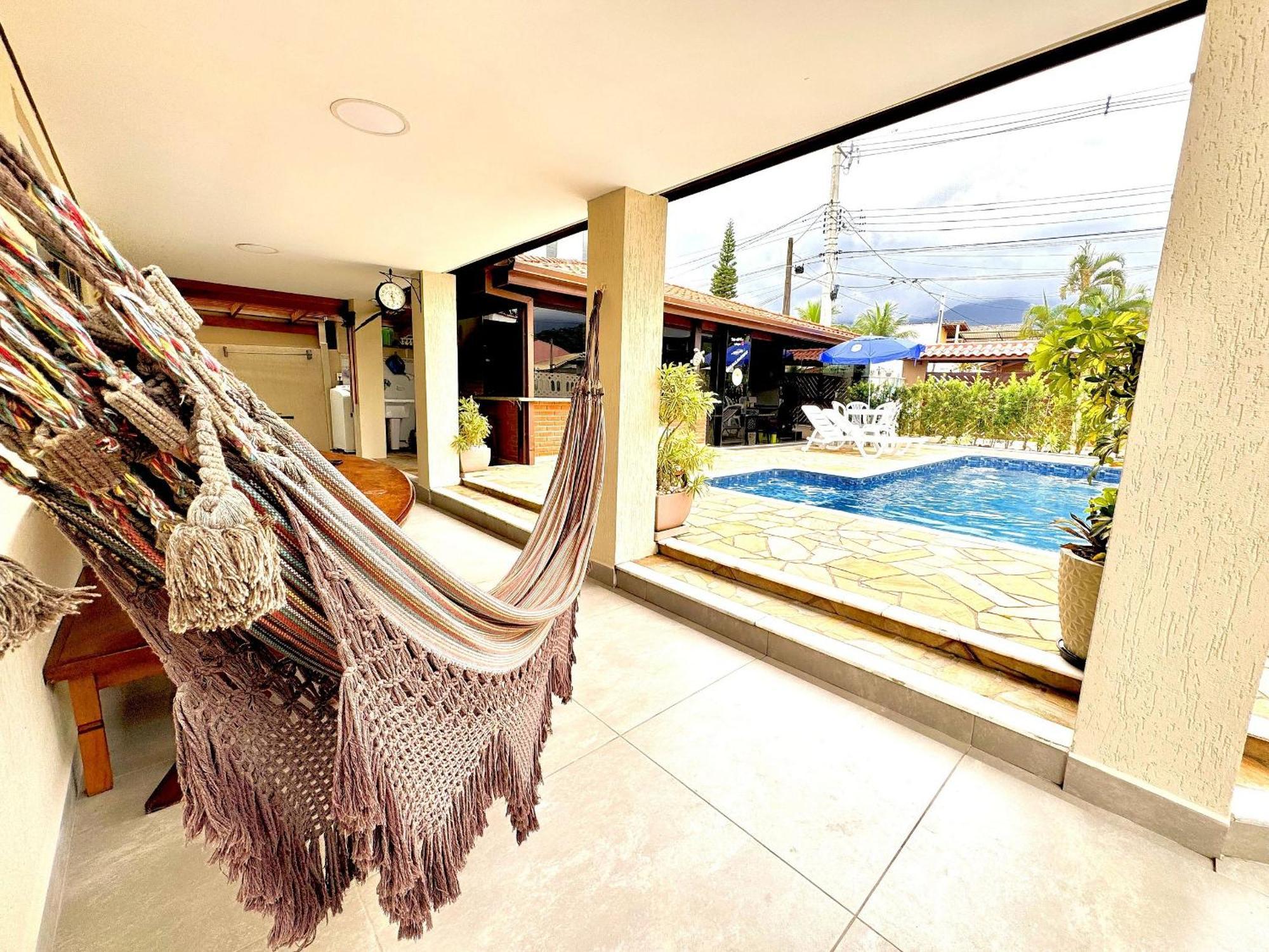 Praia/Piscina Com Hidro /Pebolim/Sinuca E Wi-Fi Caraguatatuba Dış mekan fotoğraf