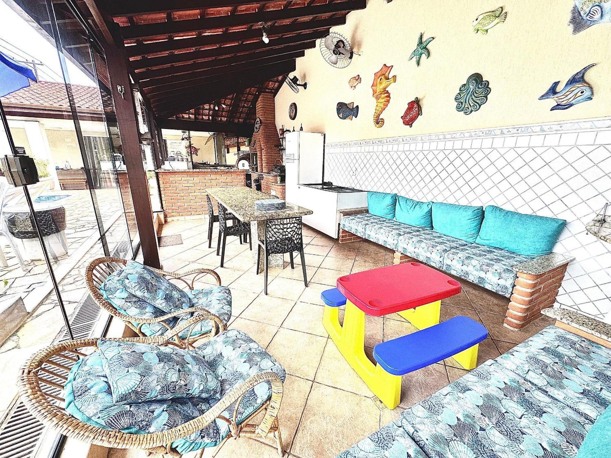 Praia/Piscina Com Hidro /Pebolim/Sinuca E Wi-Fi Caraguatatuba Dış mekan fotoğraf